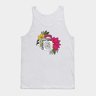 flower doodle Tank Top